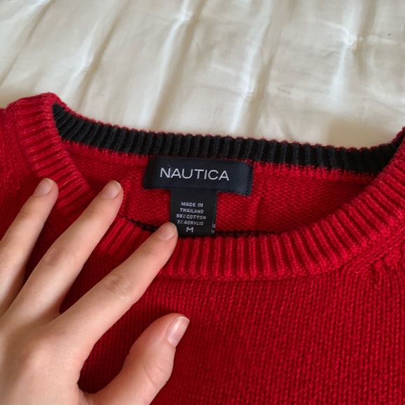NAUTICA / grid sweater - Picture 4 of 4
